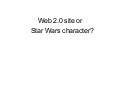 star wars and web 2.0
