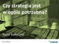 O strategii w Inkubatorze Starter