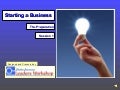 Starting A Business   Session 1