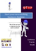 starting a coaching business checklist