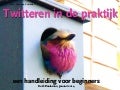 Start met twitteren, een handleiding maart 2011