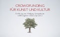 Crowdfunding für Kunst und Kultur (stARTtogether Köln)