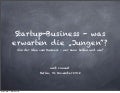Startup Event - Perspektive 2012