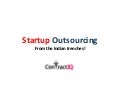 Startup Outsourcing - India as a Destination - ContractIQ