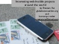 Interesting Web/Mobil Services around the world