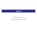Startup University - 2. Ideas
