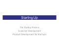 Startup University - 3. Starting Up