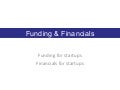 Startup university - 5. funding & financials