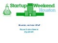 Startup Weekend Houston Keynote July 2012