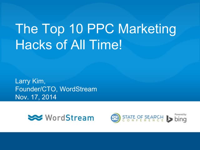 The Top 10 PPC Hacks of All Time - ...