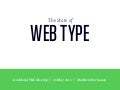 The State of Web Type