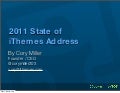 2011 State of iThemes Address