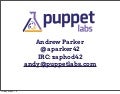 State of Puppet  - Puppet Camp Austin