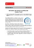 Santander UK recibe la certificación 'Carbon Trust'