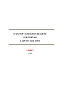 Statutory clearances required to start a greenfield captive opencast coal mine