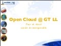 Open Cloud Computing @ GTLL