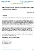 Stem Cells in Regenerative Medicine: Benchmarking Analysis of Big Companies Entering the Market
