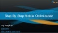 Step by Step Mobile Optimization