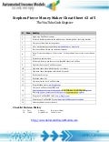 Stephen Pierce Money Maker Cheat Sheet 2 of 5