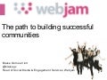 Steps to building successful online community