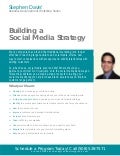 Steve Davis' 10 Steps to Building a Social Media Strategy Workshop