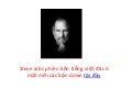 Steve jobs phien ban tieng viet