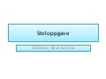 Stoloppgave