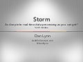 Storm - As deep into real-time data processing as you can get in 30 minutes.