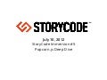 StoryCode Immersion #5 - Popcorn.JS Deep Dive