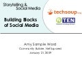 Social Media Building Blocks