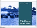 Strata web mining tutorial