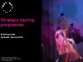 Strategic touring programme briefing slides