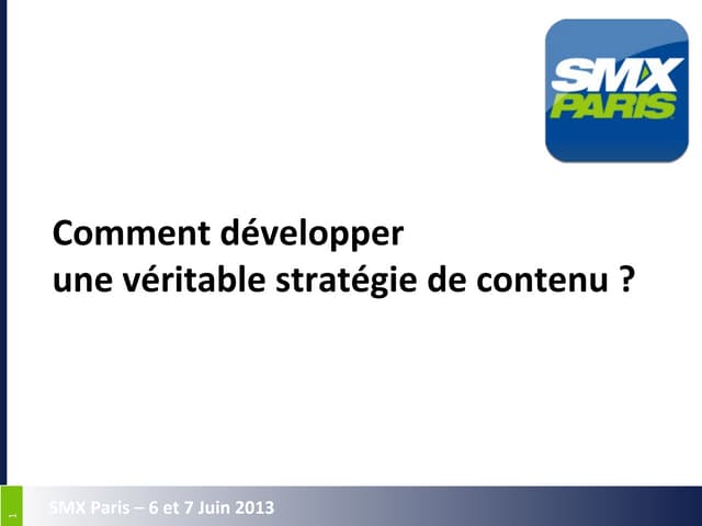 Comment developper une stratégie de contenu ?