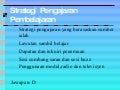 Strategi pengajaran pembelajaran
