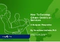 How To Develop Citizen Centric e-Services: A European Perspective
