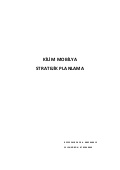Stratejik planlama ödevi 2012