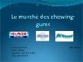 marché du chewing gum