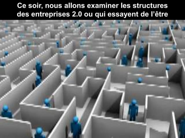 entreprise 2.0 (stratégie, plan d'actions, gestion de projets)