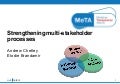 Strengthening multi-stakeholder processes