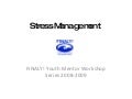 Stress Management