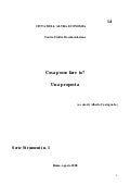 Cosa posso fare io? Una proposta di Alberto Castagnola