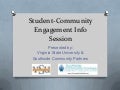 VSU Student-Community Engagement