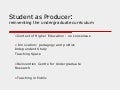 Student as Producer (Warwick)