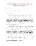 Study on effectiveness of training and development