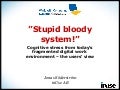 Stupid bloody system