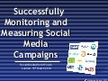 Successfully Monitoring And Measuring Social Media Campaigns