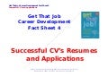 Job Hunt - How to write a winning CV