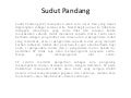 Sudut pandang