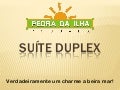 Suíte Duplex SC - Pousada Pedra da Ilha
