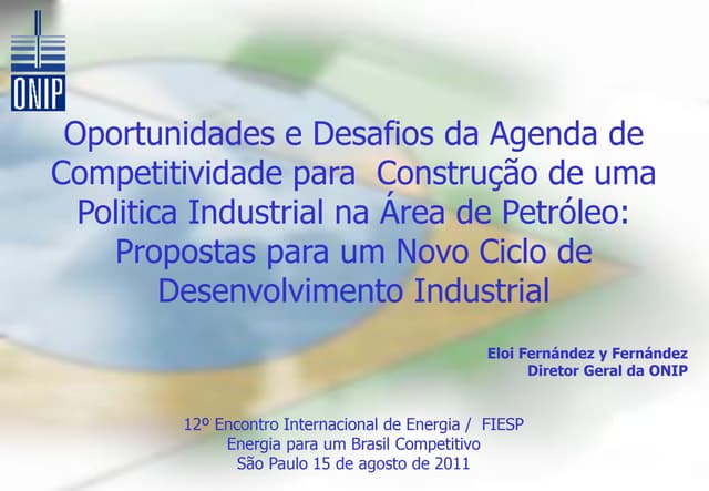 Apresentação Eloi Fernández y Ferná...